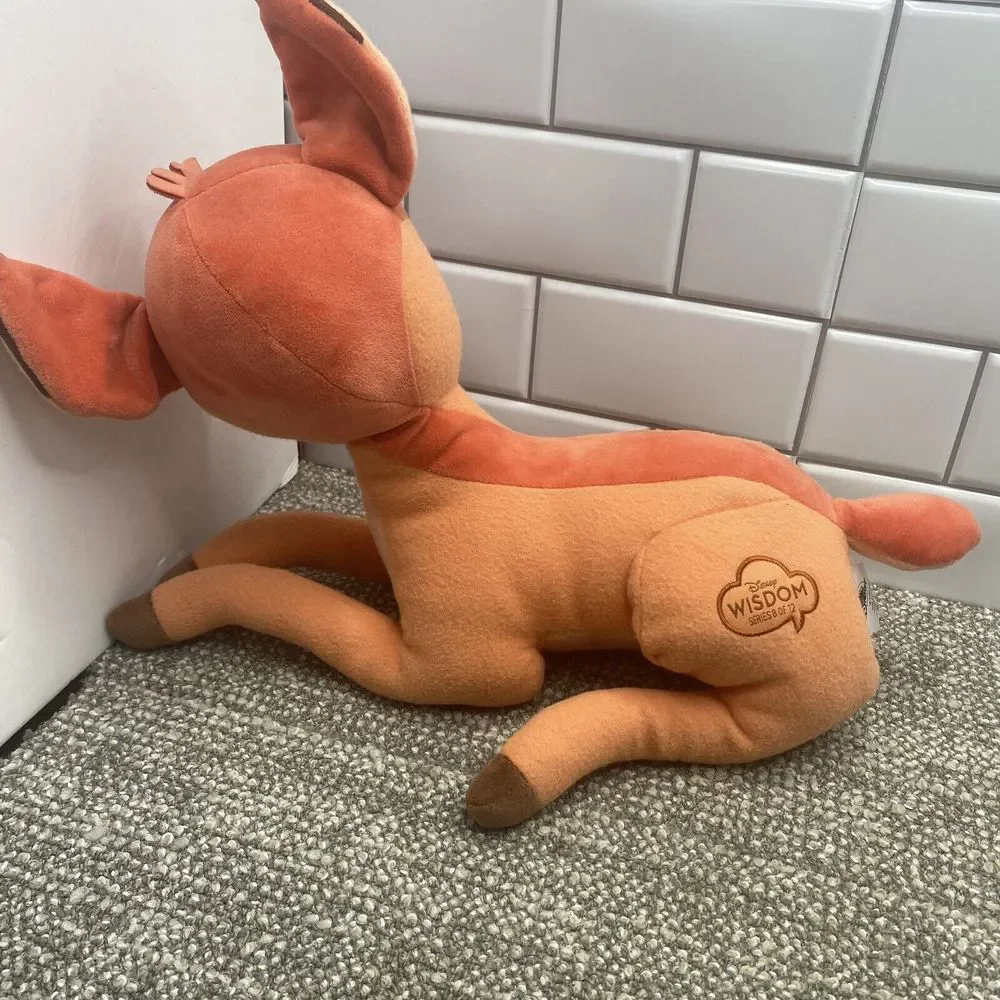 Disney Bambi‎ Plush Wisdom Series 8 Of 12 Embroidery Statement 11 Inch High